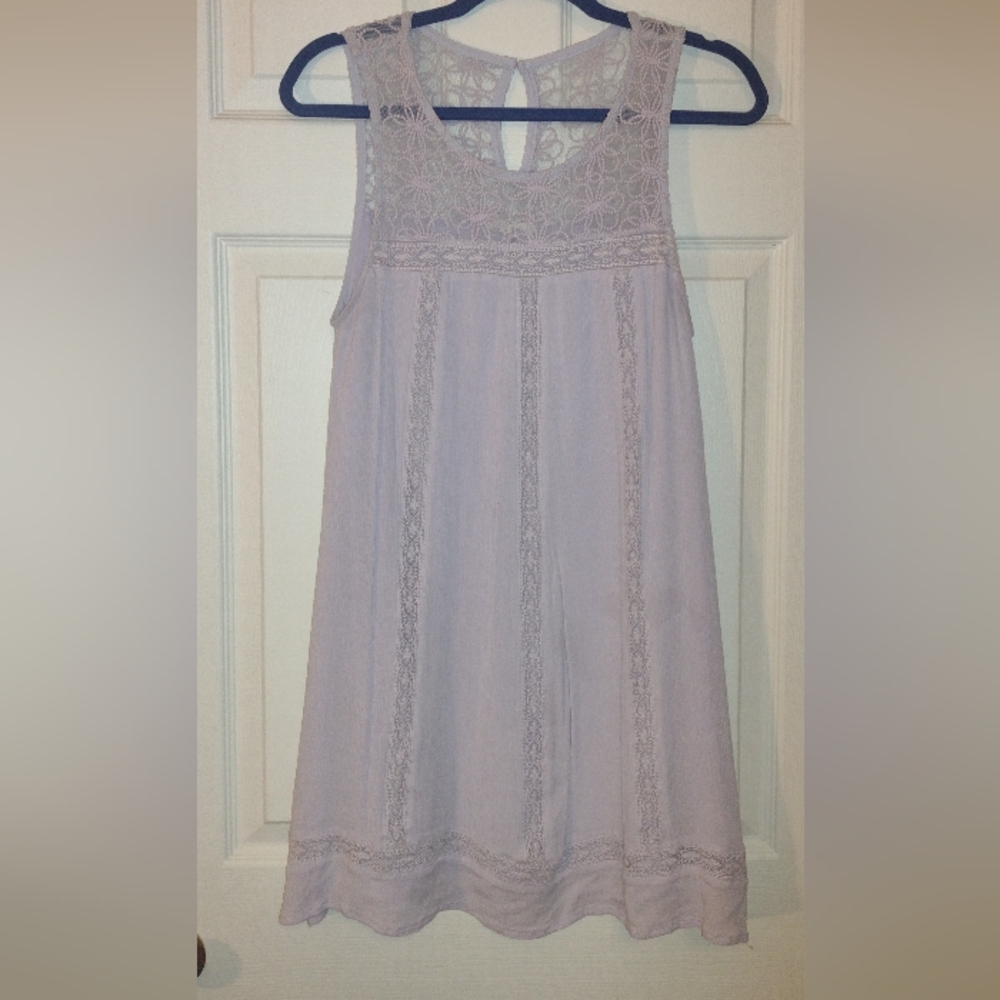 Entro lavender color boho style summer dress